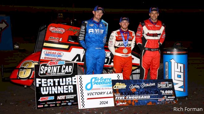 Results: USAC Sprints Spring Showdown At Tri-State Speedway