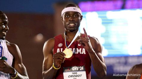 Tarsis Orogot Records Third-Fastest 200m In Collegiate History At SECs
