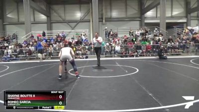 115 lbs Cons. Round 2 - Shayne Boutte Ii, Manhattan vs Romeo Garcia, Garden City