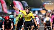 Visma's Olav Kooij Wins 2024 Giro d'Italia Stage 9 On Napoli Seafront