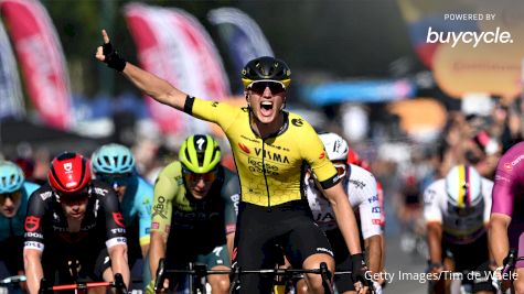 Visma's Olav Kooij Wins 2024 Giro d'Italia Stage 9 On Napoli Seafront