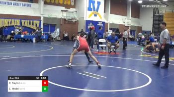 106 lbs Consolation - Robert Baylon, Buchanan vs Eddie Medel, Western