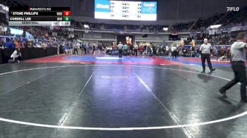 7A 126 lbs Semifinal - Stone Phillips, Vestavia Hills vs Cordell Lee, Huntsville