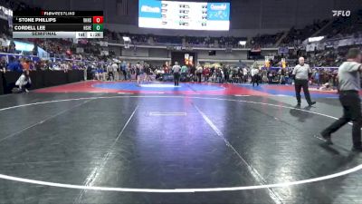 7A 126 lbs Semifinal - Stone Phillips, Vestavia Hills vs Cordell Lee, Huntsville