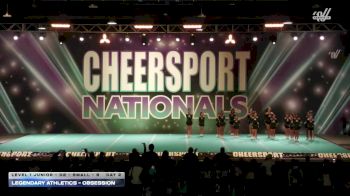 Legendary Athletics - Obsession [2026 L1 Junior - D2 - Small - B Day 2] 2026 CHEERSPORT National All Star Cheerleading Championship