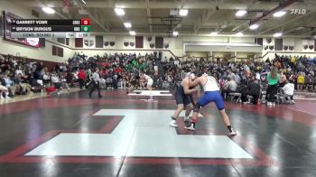 215 lbs Cons. Round 3 - Bryson Burgus, Burlington Notre Dame vs Garrett Vobr, Crestwood, Cresco