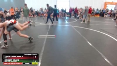 115/122 Semifinal - Timur Krauchanka, C2X vs Konnor Adams, Red Devil Wrestling