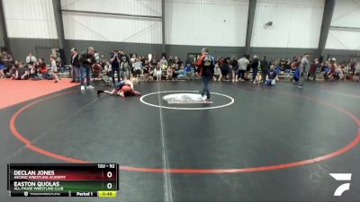 92 lbs Round 2 - Easton Quolas, All-Phase Wrestling Club vs Declan Jones, Ascend Wrestling Academy