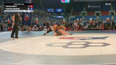 235 lbs Quarters - Aniyah Smith, IA vs Sawyer Newman, WA