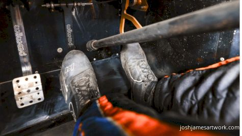 The Art Of Footwork In Dirt Late Model Racing