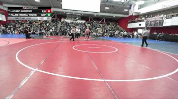 192 lbs Cons. Round 5 - Luciano LoPresti, Albany vs Kaleo Howell Young, Campolindo