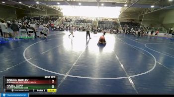 Round 1 - Soraya Shirley, Montana Disciples Wrestling Cl vs Hazel Guay, Talons Wrestling Club