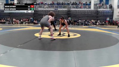 175 lbs Cons. Round 2 - Devin Joyner, Toledo Central Catholic vs Noah Spears, Dekalb