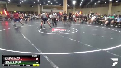 285 lbs Round 5 (6 Team) - Jordan Sherrod, Mississippi Mayhem vs Andrew Salter, Team Rich Habits White