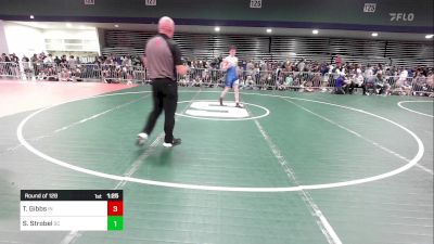 144 lbs Round Of 128 - Thomas Gibbs, IN vs Sy Strobel, SC