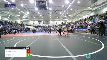 60 lbs Consi Of 4 - Gabe Peters, Roland Youth League Wrestling vs Salyer Torix, Sperry Wrestling Club