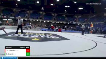 195 lbs Cons. Round 2 - Jacob Smetters, Naperville Central vs Chet Swank, Bloomington