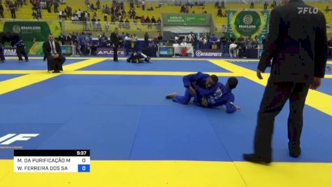 MELQUISEDEQUE DA PURIFICAÇÃO MOU vs WASHINGTON FERREIRA DOS SANTOS 2023 Brasileiro Jiu-Jitsu IBJJF