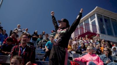Brenden "Butterbean" Queen Joins School Field Trip at North Wilkesboro Speedway