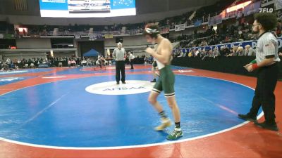 6A 120 lbs Quarterfinal - Ty Goggans, Fort Payne vs Wyatt Chavez, Mountain Brook