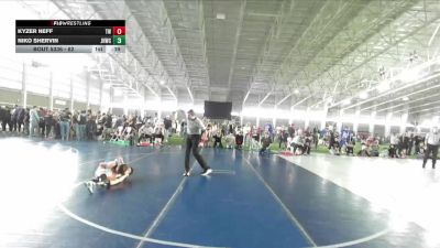 82 lbs Cons. Round 3 - Niko Shervin, Jackson Hole Wrestling Club vs Kyzer Neff, Timpanogos Wrestling