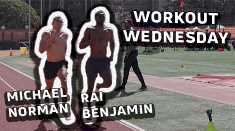 Workout Wednesday: Michael Norman And Rai Benjamin Hit 350m Reps