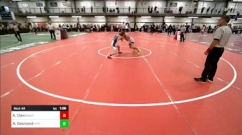 125A lbs Rr Rnd 1 - Anthony Clem, Wantagh vs Nate Desmond, Wyoming Seminary