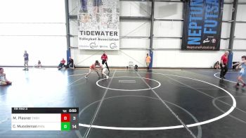 75 lbs Rr Rnd 3 - Marco Plasner, The Hunt Wrestling Club Black vs Crew Mussleman, Revival Uprising