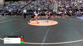 138 lbs Final - Sara Ortega, Toppenish vs Mary Jane Porter, Gilroy