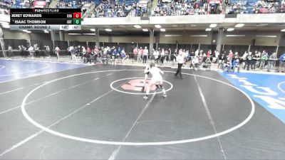 126 lbs Champ. Round 2 - Isaac Thomson, Antioch vs Jeret Edwards, Unattached