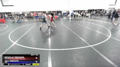 190 lbs Cons. Round 3 - Nicholas Trepanier, Fox Valley Elite Wrestling Club vs Nick Friemoth, FWA