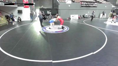 Quarters - Sandra Salas, Edison High School Wrestling vs Katherine Luna, Downey High School Wrestling