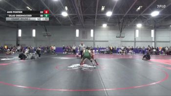 157 lbs Champ. Round 2 - Silas Oberholtzer, Illinois Wesleyan vs Jake Pontier, Coe