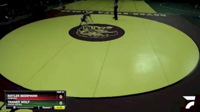 45 lbs 1st Place Match - Khyler Beermann, Wabasso vs Tanner Wolf, Grand Rapids