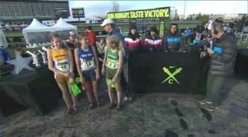 Mary Cain runner up at 2012 NXN Championships
