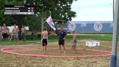 30 lbs Round 1 - Ruger Hoveland, Immortal Athletics WC vs Cameron Hookom, Indee Mat Club