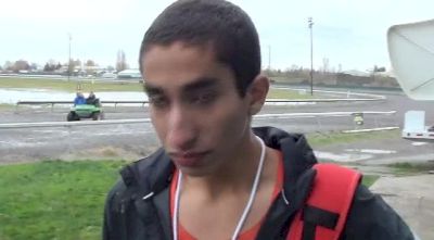 Arcadia's Mahmoud Moussa discusses team confidence on muddy course at 2012 Nike Cross Nationals