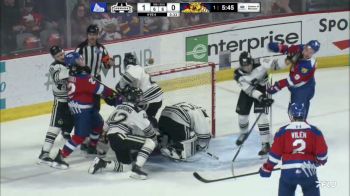Zach Pelletier Makes A Flurry Of Saves To Keep It A 1-0 Armada Lead