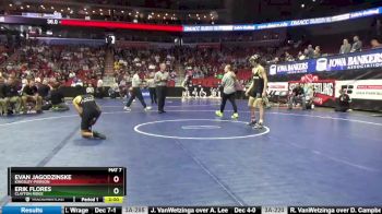 1A-106 lbs Cons. Round 2 - Evan Jagodzinske, Kingsley-Pierson vs Erik Flores, Clayton Ridge