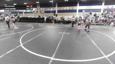 102 lbs Round Of 16 - William Max, Savage House WC vs Lukas Batres, Dethrone WC