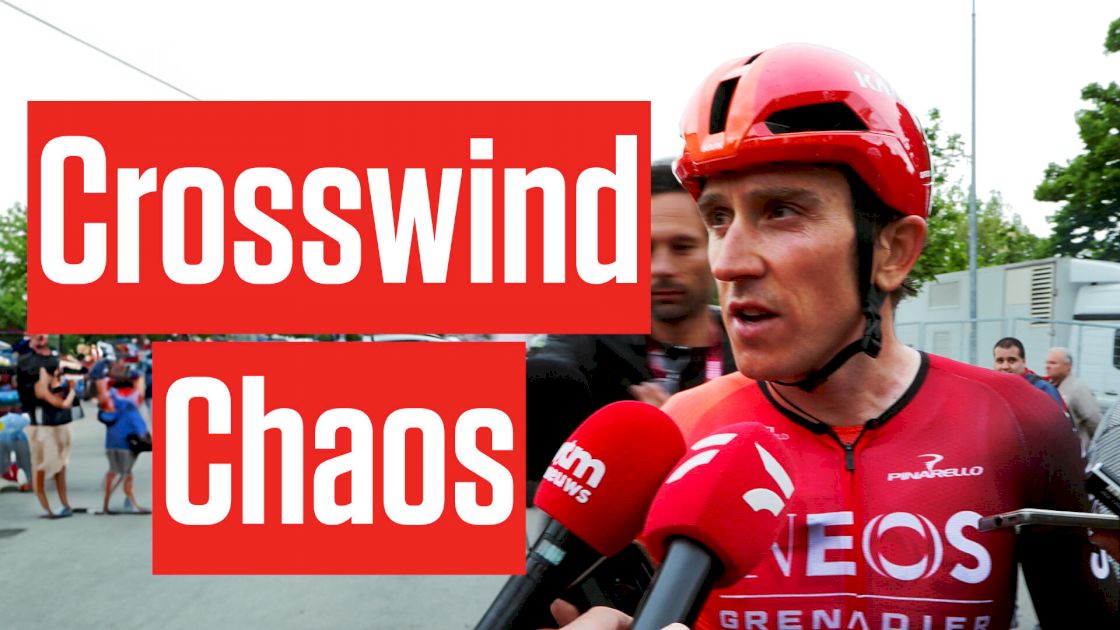 Geraint Thomas & Ineos Strike In Giro d'Italia Crosswinds
