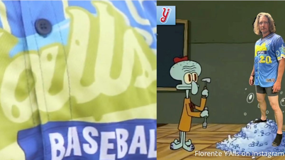 Must-See Baseball Jersey Round-Up May 21: Florence Y'Alls Meet Spongebob