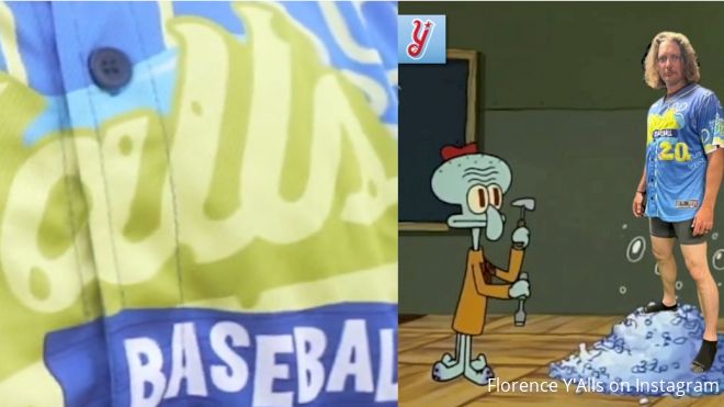 Must-See Baseball Jersey Round-Up May 21: Florence Y'Alls Meet Spongebob