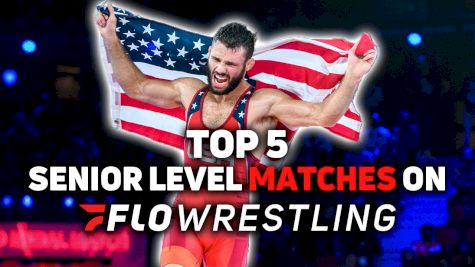 Thomas Gilman's Top 5 Senior Level Matches On FloWrestling