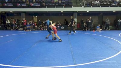 88 lbs Cons. Quarters - Ian Weber, Ringers vs James Dean, Betterman Elite Wrestling