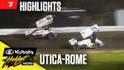 Highlights | 2024 Kubota High Limit Racing at Utica-Rome Speedway