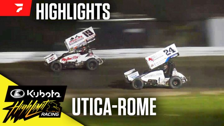 Highlights | 2024 Kubota High Limit Racing at Utica-Rome Speedway