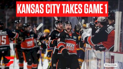 Kansas City Mavericks End The Toledo Walleye Win Streak In 3-2 Win | ECHL Western Conference Game 1 Highlights