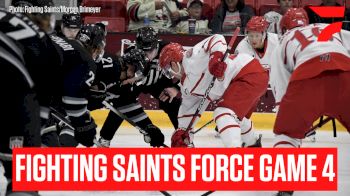 Dubuque Fighting Saints Survive Clark Cup Finals Game 3 Against Fargo Force | USHL Highlights