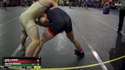 165 lbs Finals (2 Team) - Peyton Brooks, Albion vs Jack Lamson, RIT